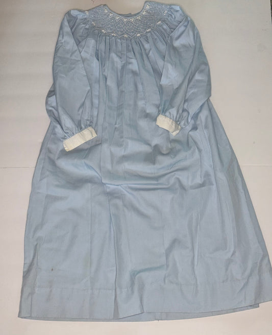 Highland Porch Children Blue Smock 6