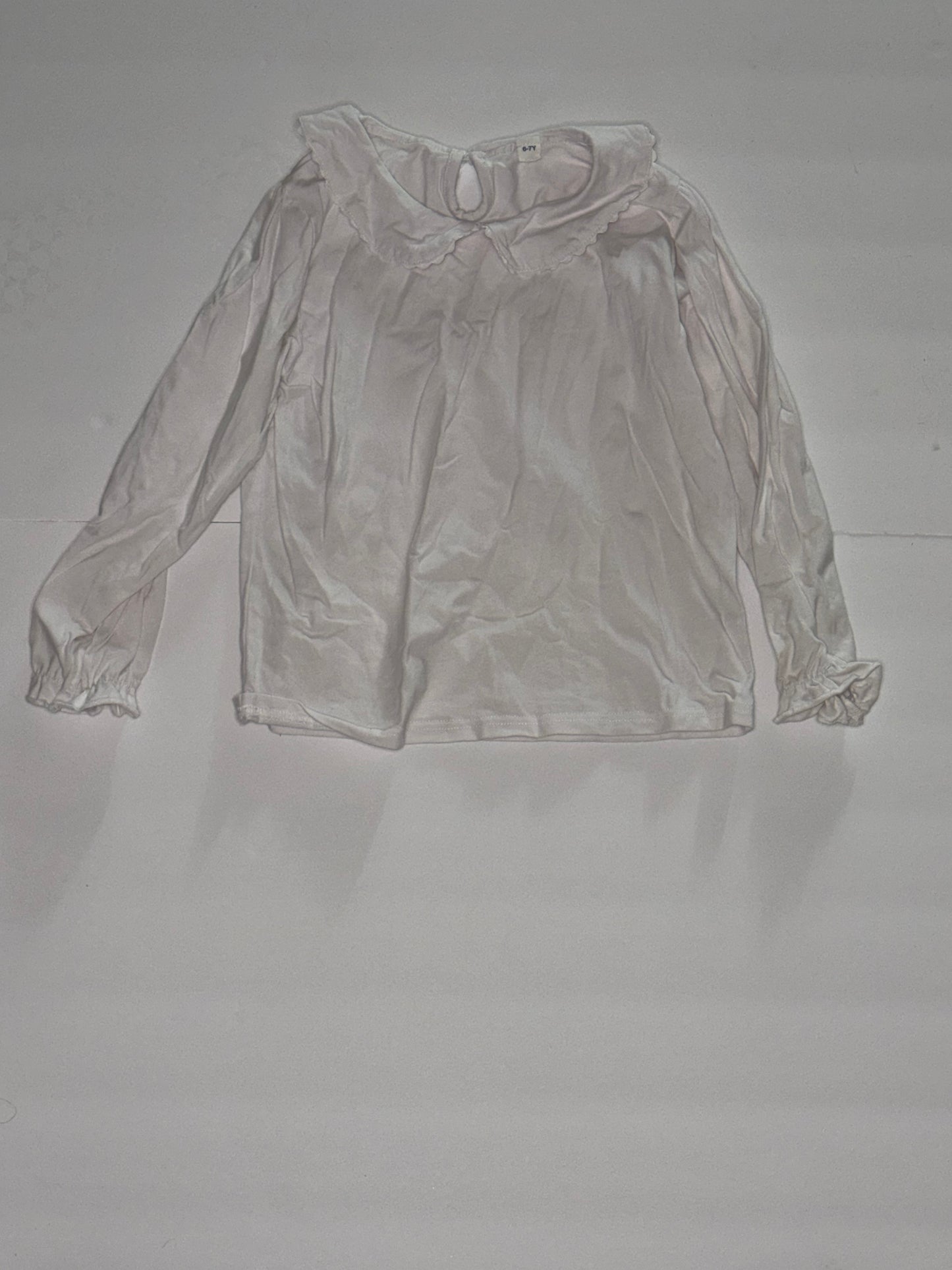 No Brand Knit Peter Pan Blouse 6-7