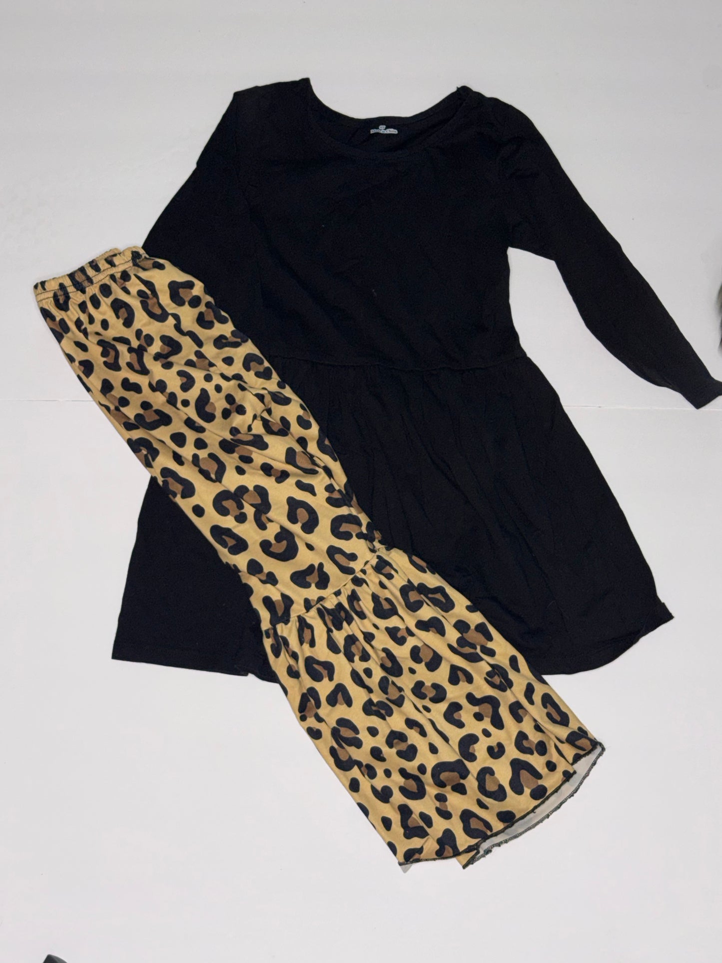 No Brand Black Leopard Set 6-7