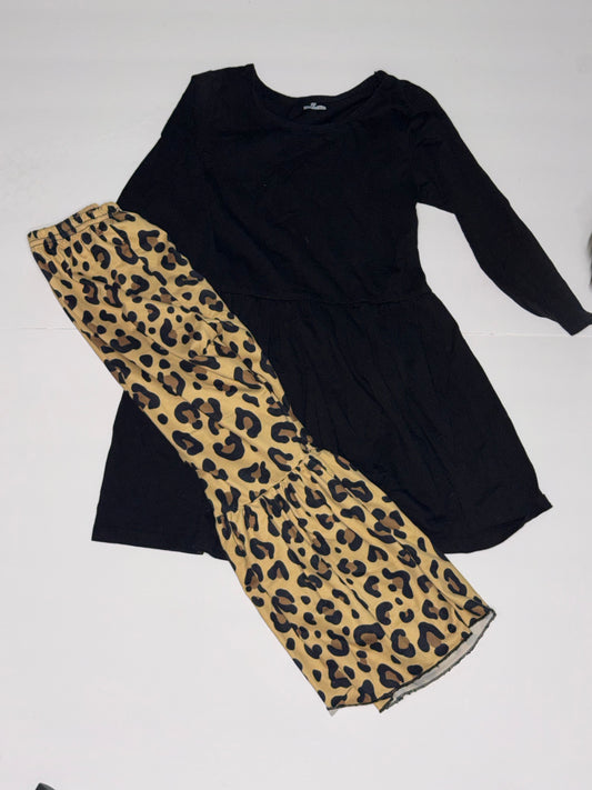 No Brand Black Leopard Set 6-7