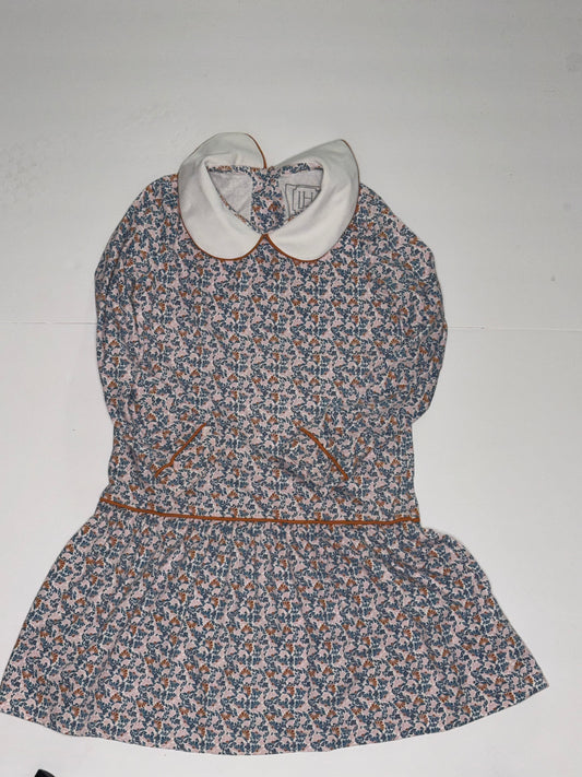 Lila and Hayes Floral Scalloped Collar Dress 6
