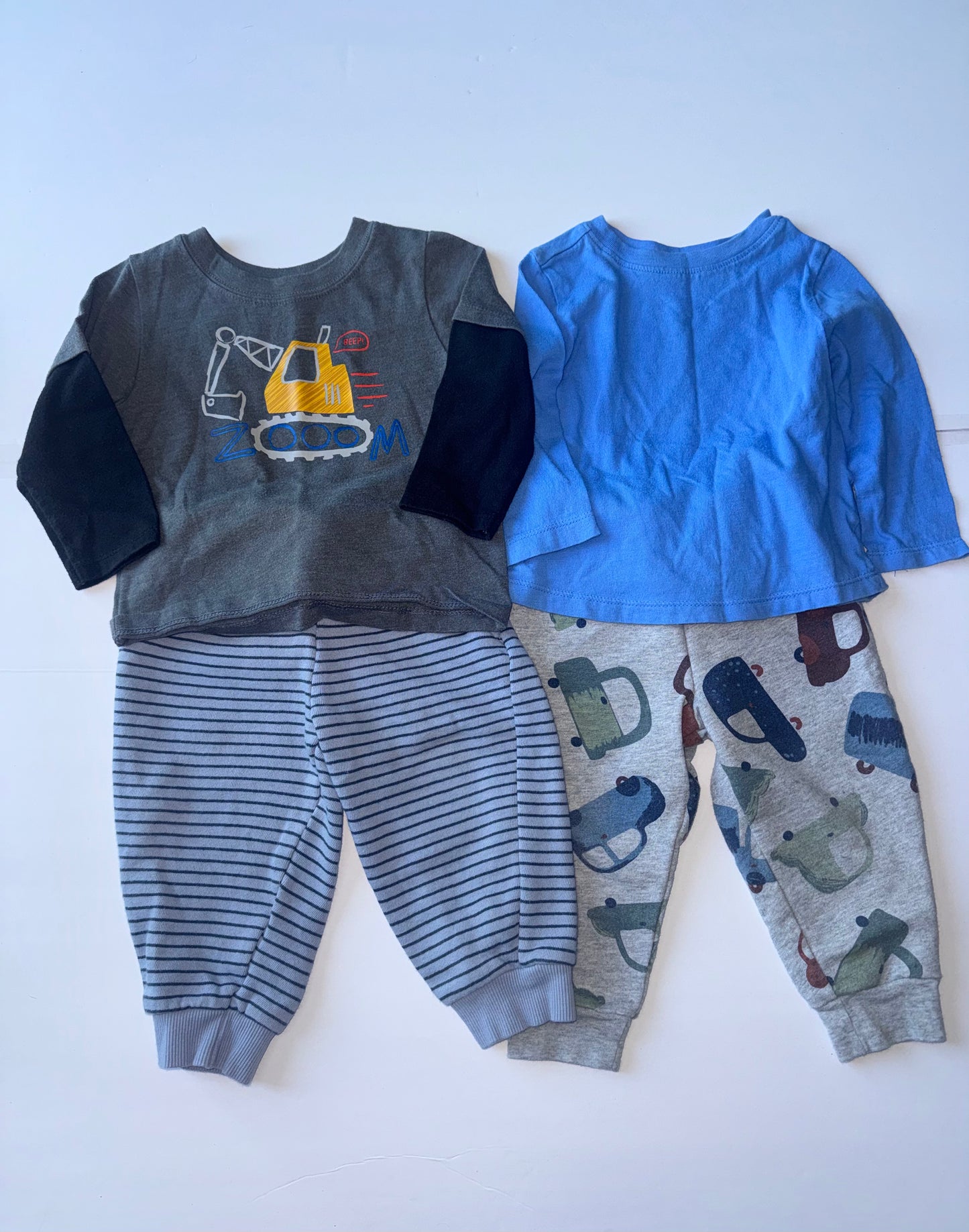 Garanimals Outfit Sets Cars and Construction 12M