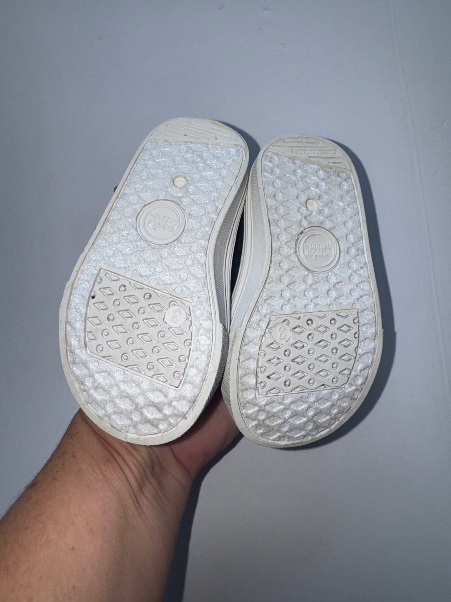 Wonder Nation Black Slip Ons 3