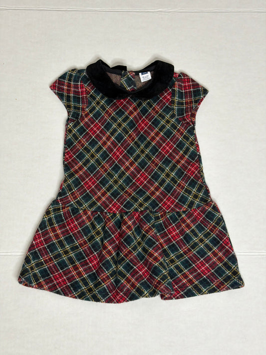 Janie and Jack Plaid Dress - 18-24m