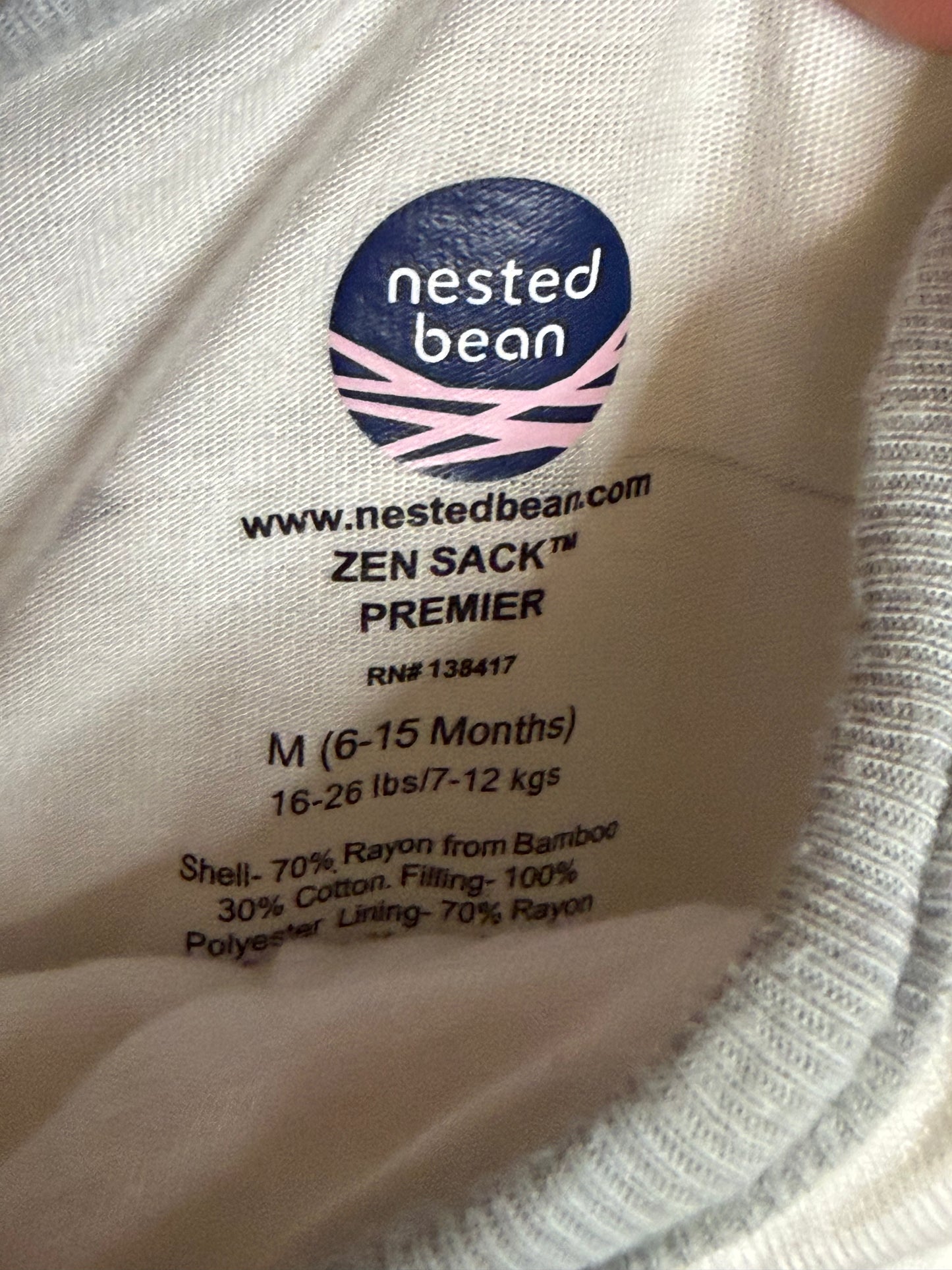 Nested Bean All Season Sleepsack - 6-15m