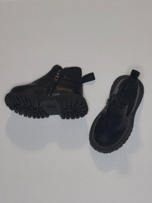 No Brand Black Combat Boots 23