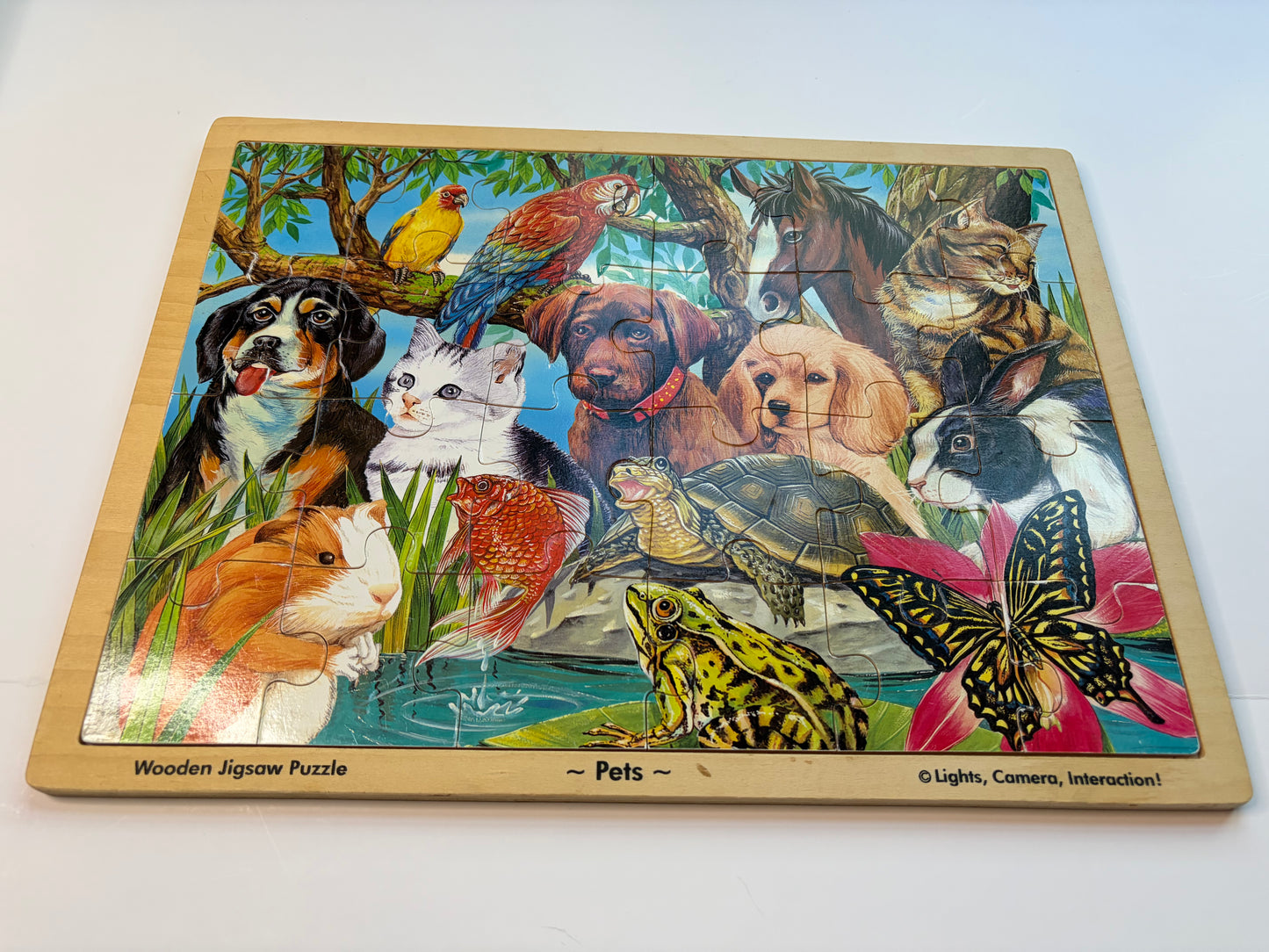 Pets Wooden Puzzle