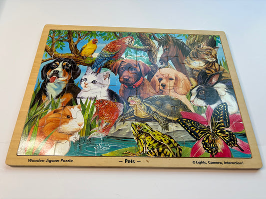 Pets Wooden Puzzle