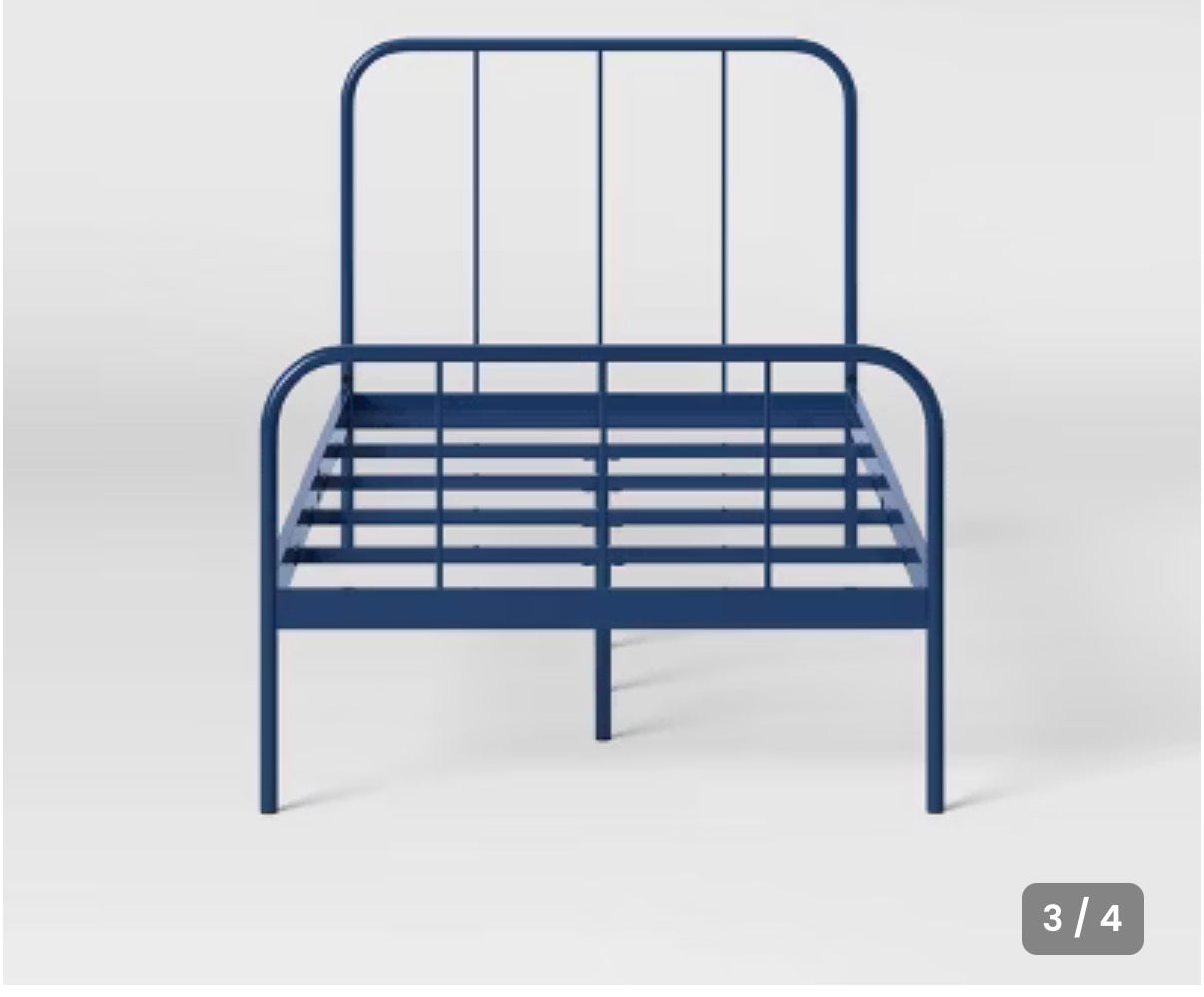 Target Brand Twin Blue Bedframe